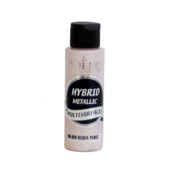 Hybrid Metallic Bebek Pembe 70ml HM-808