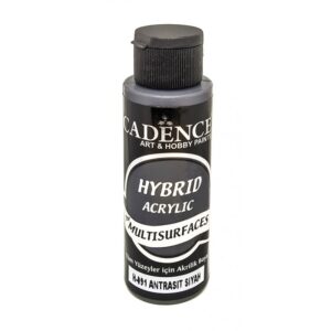 Hybrid Acrylic Anthrachite Black 70ml H-091
