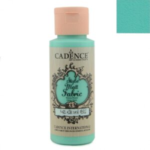 Style Matt Fabric Acik Nane Yesili F-621