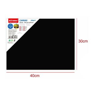 Lienzo Negro 30x40