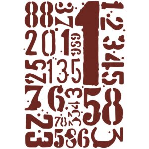 MISS STENCILS MNL013 21x28CM