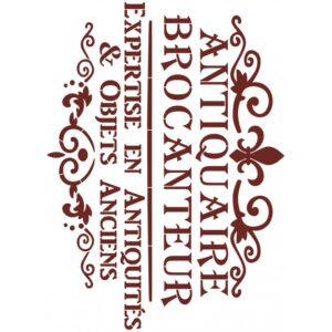 MISS STENCILS MNL024 21x28CM