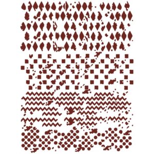 MISS STENCILS MNL031 21x28CM