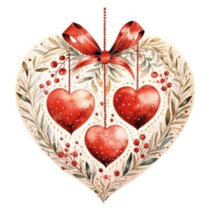 TRANSFER DTF BEAUTY HEARTS