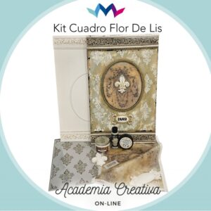 KIT CUADRO FLOR DE LIS